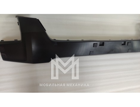 Накладка переднего бампера Haval H3 Аналог ( Под покраску)